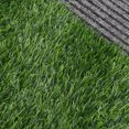 Nutrianeous 2pcs Artificial Grass Lawn Lifelike Plastic Garden Grass