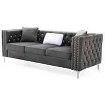 Glory Furniture Paige Sofa in Gray Color