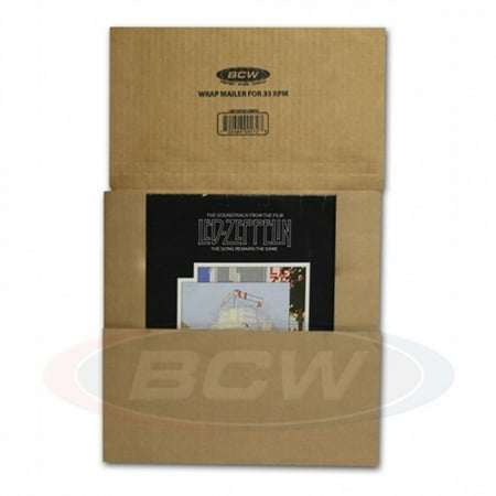 1 BCW Wrap Mailer for 33 RPM Record