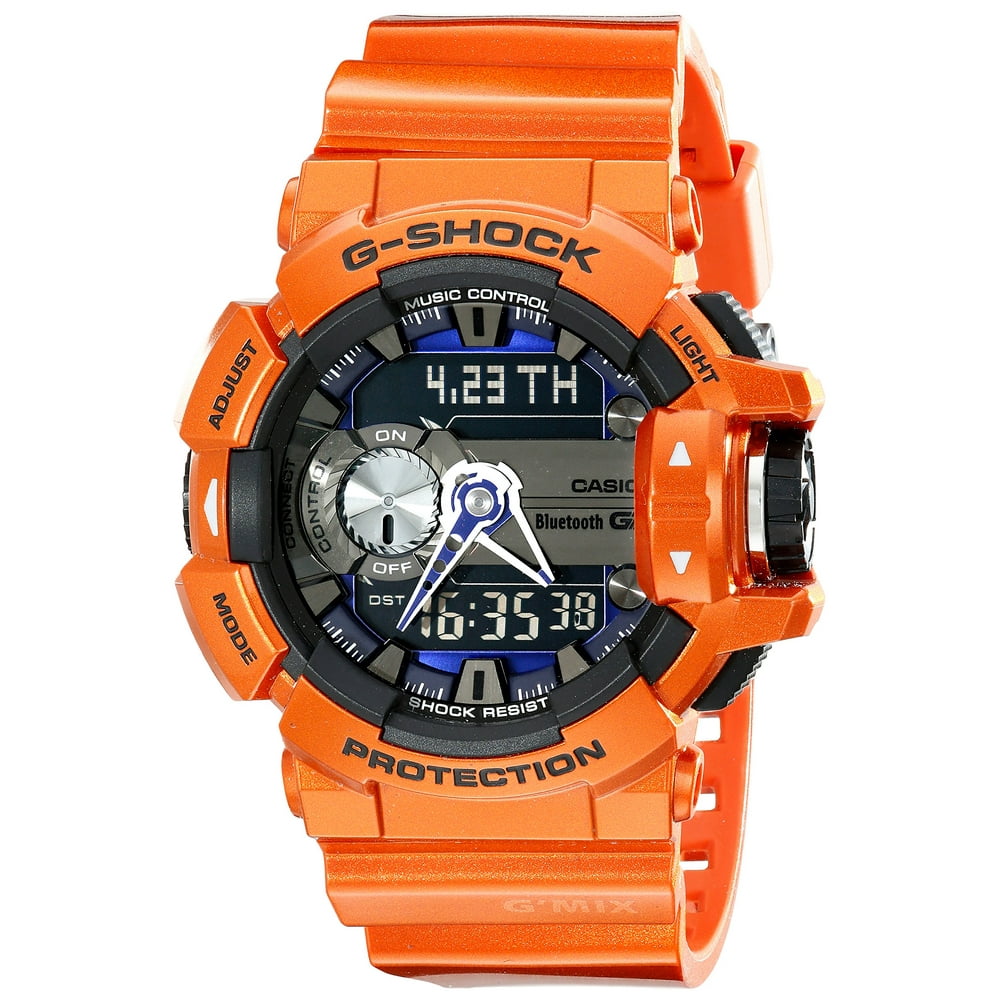 Casio - Casio G-Shock GBA400-4B G'Mix Copper Orange Bluetooth Smart Watch - Walmart.com
