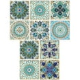 thumbnail image 4 of 10 Pcs Ceramic Tiles Stickers Tiles Stickers Bathroom Tile Stickers Wall Stickers for Kitchen Wall Bathroom, 4 of 6
