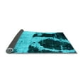 thumbnail image 2 of Ahgly Company Indoor Rectangle Abstract Light Blue Modern Area Rugs, 7' x 10', 2 of 4