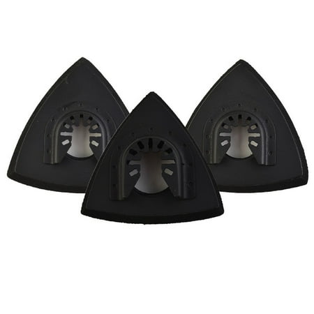 

Triangular Oscillating Tool Sanding Pad Quick Release Fit Multi Tool 3Pcs