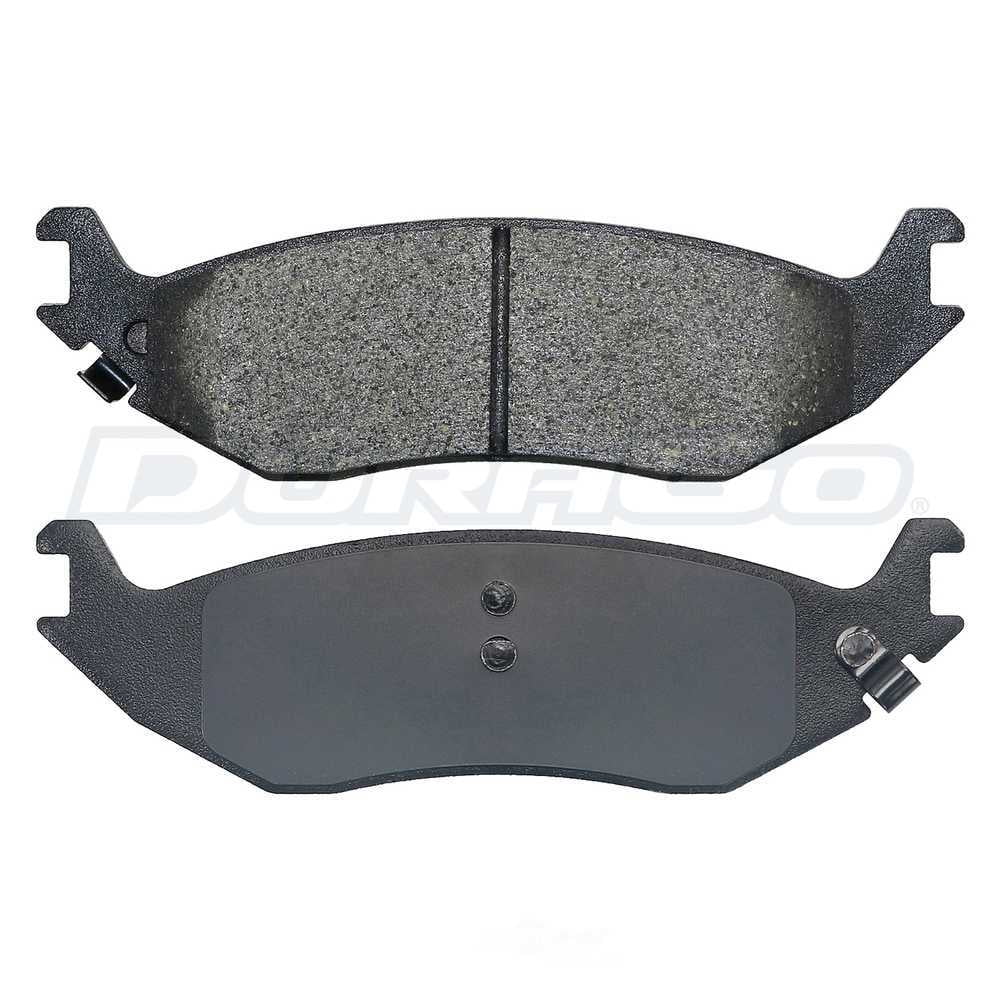 DuraGo BP898C Integrally molded; non-asbestos friction material; dynamometer tested