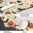 thumbnail image 3 of Halloween Pumpkins Bats Skulls and Spiders Kitchen Rug Mat,Kitchen Runner Rugs Non Skid Washable,Decorative Kitchen Floor Mats for Kitchen,Sink,Laundry,17"X47", 3 of 5