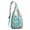 Greenish-blue-14, variant on Ethnic Art Sling Backpack - Tribal Pattern Shoulder Bag, Fashionable Travel Pack for Commuting