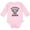AD-Pink, variant on Inktastic Handpicked for Earth by My Aunt in Heaven with Angel Wings Boys or Girls Long Sleeve Baby Bodysuit