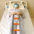 thumbnail image 1 of Bed Rope Ladder Helper, Multiple Handles Pull Up Assist Safe Slowly Sitting Up Bed Ladder Assist Firm Fixation  for Injury Recovery Patient for Home, 1 of 7