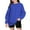 Blue, variant on Boys And Girls Hooded Sweatshirt Pullover Casual Long Sleeve Hoodies Cute Oversized Fleece Pocket Sweatshirt Tops