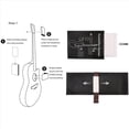 thumbnail image 3 of 2X Ensemble d'Humidificateur Automatique pour Guitare, Réglage d'Humidité Bidirectionnel, 2 Ensembles d'Humidificateurs Automatiques (Comprend 3 Sacs de Recharge), Noir, 3 of 5