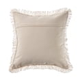 thumbnail image 5 of Laddha Home Designs Handwoven Striped Cotton Throw Pillow Cover - 18" - Blue and White, 5 of 9