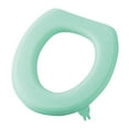 thumbnail image 2 of 1Pcs Toilet Seat Clearance! 1Pcs Reusable Toilet Seat Bathroom Toilet Seat Cover Pads With Handle Waterproof Eva Soft Pad Self Adhesive Toilet Seat Cover Pads Toilet Mat, 2 of 3
