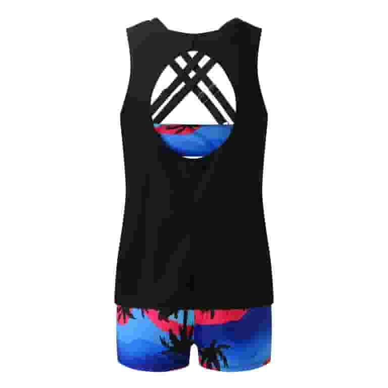 LowProfile 3 Piece Tankini Swimsuits for Women Swim Tank Top LowProfile 3 Piece Tankini Swimsuits for Women Swim Tank Top