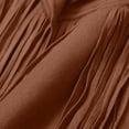 thumbnail image 4 of Mutghys Fringe Jacket for Women Lapel Solid Color Cropped Jackets Daily Party Slim Comfy Winter Outerwear, 4 of 5