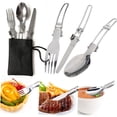 thumbnail image 4 of OULII 1 Set Camping Cookware Set Aluminum Alloy Round Outdoor Cooking Pot for Outdoor Enthusiasts, 4 of 8