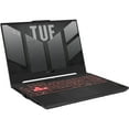thumbnail image 7 of ASUS TUF Gaming A15 (2023) Gaming Laptop, 15.6" FHD 144Hz, 100% sRGB Display, GeForce RTX 4060, AMD Ryzen 9 7940HS, 16GB DDR5, 512GB PCIe SSD, Wi-Fi 6, Windows 11, FA507XV-BS93, 7 of 7