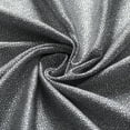 thumbnail image 4 of Dainty Home Little Rock 3D Floral Textured Wave Weaved Lurex Little 3D Rock Designed Fabric Shower Curtain 70W x 72L in Charcoal, 4 of 5