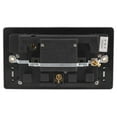 thumbnail image 2 of PRO ELEC - 2 Gang Socket with USB, Black Nickel, 2 of 2