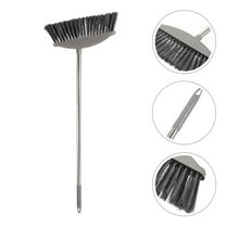 WASHWEPE 2Pcs Wide Broom for Tough Cleaning Tasks with Plastic and Stainless Steel 11.8X3.9X0.4In