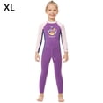 thumbnail image 2 of Niños con traje de trabajo Catones One Piece Snorkel Conjunto de dibujos animados Traje de baño para niñas Nylon Traje de baño con cremallera Ropa de baño para nadar Buceo XL Kearding OD003308-04, 2 of 7