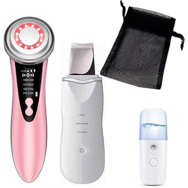Cuidado facial MYRVA tonificador facial LUZ LED PORTABLE