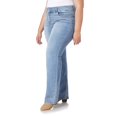 thumbnail image 1 of WallFlower Luscious - Jeans de Corte de Bota con Curvas para Mujer, Talle Medio, elástico, en Talla pequeña, Mediano, Talla Grande, Pantalones de Mezclilla para jóvene, 1 of 9