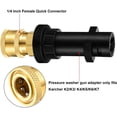thumbnail image 2 of Adaptador de pistola de lavado a presión Rawiri con conector de conexión rápida hembra de 1/4" Compatible con Karcher K Series K2, K3, K4, K5, K6, K7, 2 of 4
