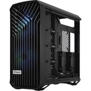 Fractal Design Torrent RGB Black E-ATX Tempered Glass Window High-Airflow Mid Tower Computer Case