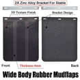 thumbnail image 4 of XUKEY Mud Flaps Large Size 15''x12''Universal Heavy Duty Rubber Splash Guards for  Pickup Truck SUV Vans RV Semi-Truck, 4 of 12