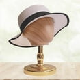 thumbnail image 4 of HILABEE Display Head Cap Storage Rack for Beginner Stylist Shopping Mall Headset gold base, 4 of 9