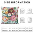 thumbnail image 5 of COMIO  Floral Pillow Cases -Pillowcase Cooling Breathable Ultra Soft Microfiber  Flowers, 5 of 5