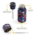 thumbnail image 3 of RTIC 12 oz Ceramic Lined Insulated Journey Water Bottle, Leak-Proof Lid, 2 Pack, Space Games, 3 of 7