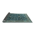 thumbnail image 2 of Ahgly Company Indoor Square Oriental Light Blue Industrial Area Rugs, 6' Square, 2 of 4