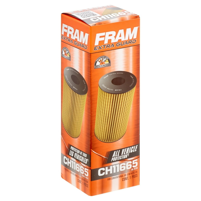 FRAM Extra Guard Cartridge Oil Filter CH11665 FRAM Extra Guard Cartridge Oil Filter CH11665