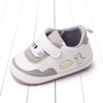 thumbnail image 5 of Baby Boys Girls High Top Ankle PU Leather Sneakers Soft Sole Infant Moccasins Newborn Oxford Loafers Anti-Slip Toddler Wedding Uniform Shoes, 3-11 Months, 5 of 6