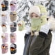 thumbnail image 1 of Mascarilla de ciclismo cortavientos de invierno más capucha térmica forrada de terciopelo – resistente al frío, cubrimiento facial completo, tela transpirable, compatible con casco, negra, talla, 1 of 1
