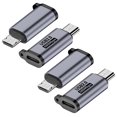 thumbnail image 1 of Adaptador AReMe Micro USB 2.0 a USB C (paquete de 4) para Samsung Galaxy, 1 of 5