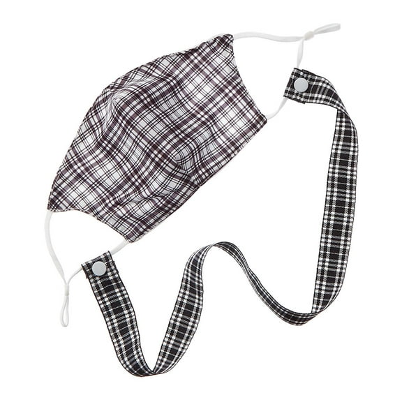 Cistar Cloth Face Mask with Neck Strap, os, Grey