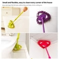 thumbnail image 5 of Triangle Cleaning Mop 180 Degree Rotatable Adjustable Triangle Cleaning Mop Tools, Extra Gift 3 Reusable Mop Heads, Wet and Dry, for Bathroom Floor Wall Bed Bottom, 5 of 6