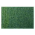 thumbnail image 2 of Creowell Green Christmas Placemats Set of 4 - Wipe Clean Placemats - Washable Heat Resistant Placemats for Dining Table (Green, 4) 18x12in, 2 of 8