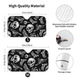 thumbnail image 5 of Yiaed Skull bird bat spider Print Car Windshield Sunshade Front Auto Car Front Window Sun Shade Foldable Sun Visor Shield Cover Auto Accessories for Sedan SUV Truck-Medium, 5 of 5