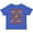Royal Blue, variant on Inktastic Ugly Thanksgiving Sweater Design with Turkey and Football Boys or Girls Toddler T-Shirt