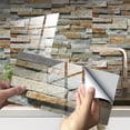 thumbnail image 3 of Yykcavykas Trending Imitation Wall Tiles Crystal Film Tile Sticker Adhesive Floor Sticker Hot|Mixed Colours-493, 3 of 8