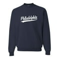 thumbnail image 2 of Go All Out City Of Philadelphia Pennsylvania Fashion Script Sweatshirt Crewneck Mens/Youth, 2 of 4