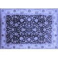 thumbnail image 1 of Ahgly Company Indoor Rectangle Oriental Blue Industrial Area Rugs, 5' x 7', 1 of 4