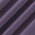 thumbnail image 4 of Sun Zero Rianna Theater Grade Extreme 100% Blackout Rod Pocket Curtain Panel, 40"X63", Amethyst Purple, 4 of 8