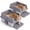 Gray, variant on Topyangs Stainless Steel Litter Box, XXL Metal Cat Litter Box for Big Cats, Gray