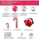 thumbnail image 3 of Christmas Balloon Wreath Arch Kit, Red Silver White, Festive Party Decorations, Different Size Decorations,Gift, 3 of 5