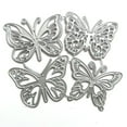 thumbnail image 1 of Sellos y troqueles para hacer tarjetas, troqueles de corte de sellos transparentes de flores, sello de silicona transparente de Navidad que soporta grabado, 1 of 5
