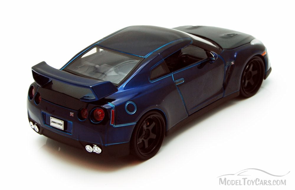 The Fast and Furious Hollywood Rides - Réplique 1/18 Nissan Skyline GT-R  R35 2009 avec figurine - Figurines - LDLC